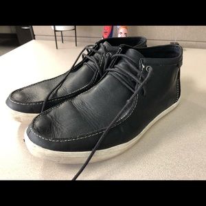 Aldo Fricke Leather Chukka Boots, Sz 9.5, Black